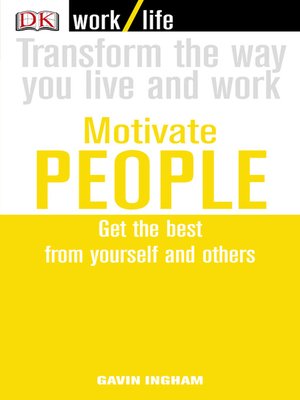 cover image of Work/Life:  Motivate People